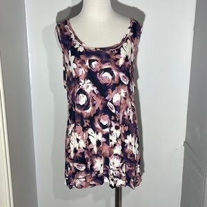 Simply Vera Wang XL floral tank top